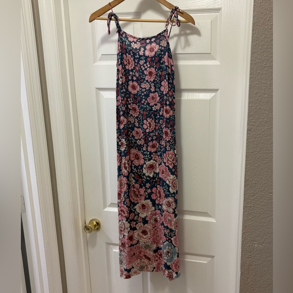 Billabong Pink and Blue Floral Dress